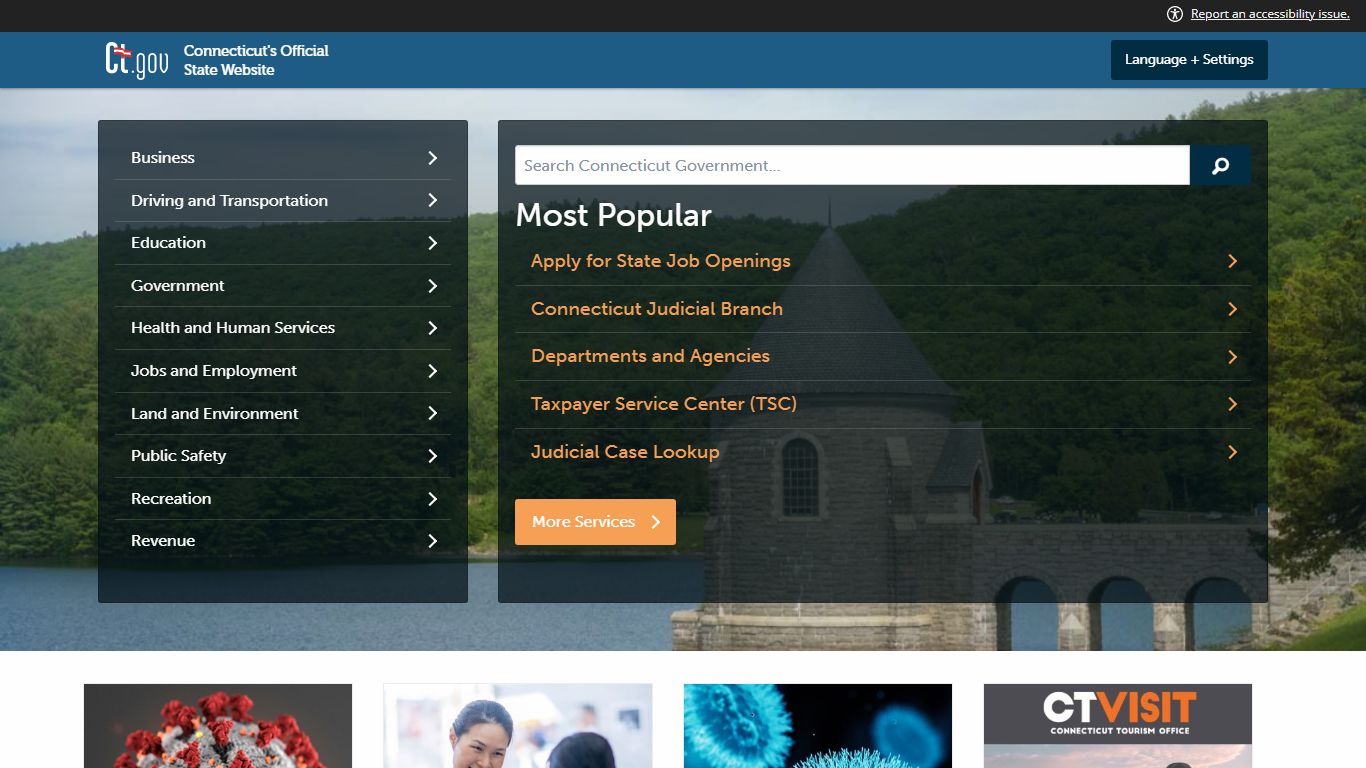 CT.GOV-Connecticut's Official State Website